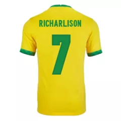Replica RICHARLISON #7 Brazil Home Jersey 2021 By Nike - gogoalshop