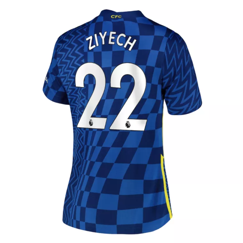 ZIYECH #22 Chelsea Home Soccer Jersey 2021/22 Women - gogoalshop