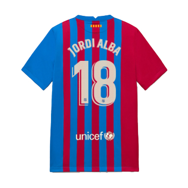 Jordi alba barcelona jersey top