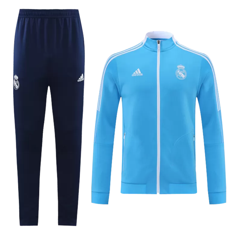 Real Madrid Jacket Tracksuit 2021/22 Sky blue - gogoalshop