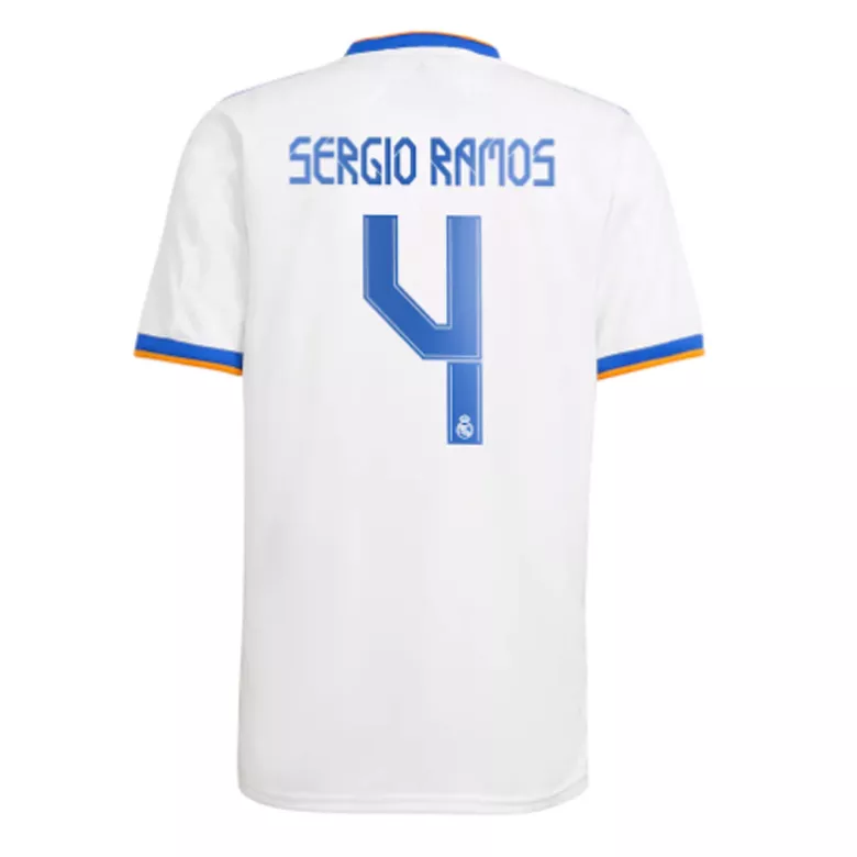 SERGIO RAMOS #4 Real Madrid Home Soccer Jersey 2021/22 - gogoalshop
