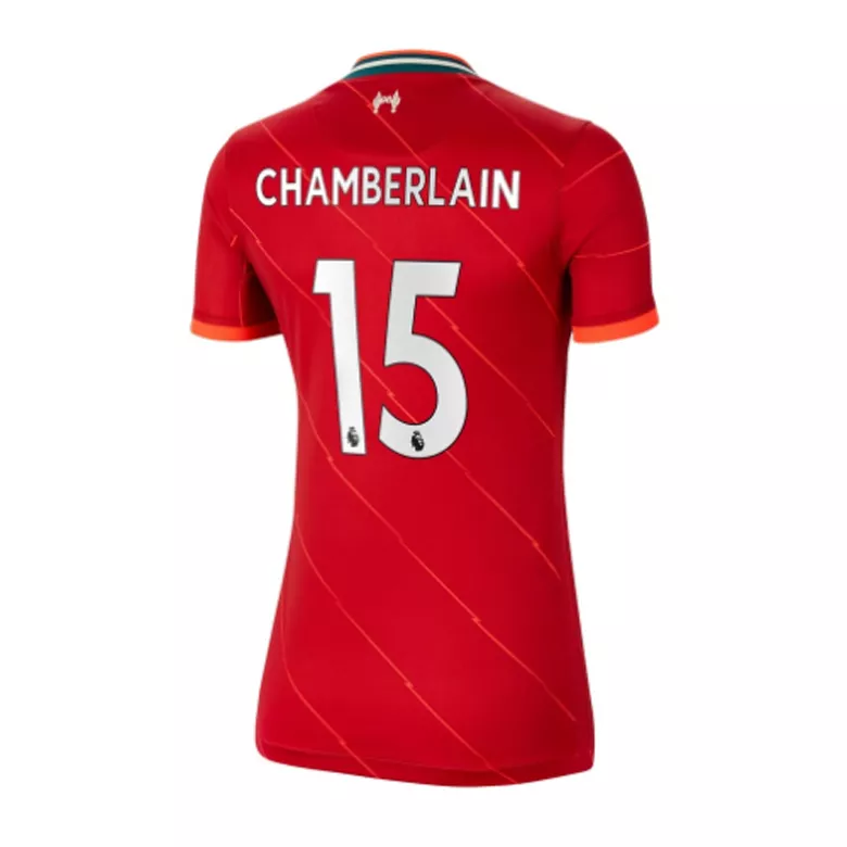 CHAMBERLAIN #15 Liverpool Home Soccer Jersey 2021/22 Women - gogoalshop