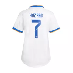 Replica HAZARD #7 Real Madrid Home Jersey 2021/22 By Adidas Women - gogoalshop