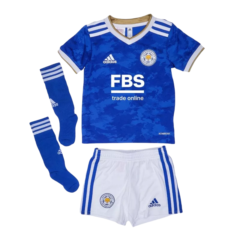 Leicester City Home Kids Soccer Jerseys Kit 2021/22 - gogoalshop