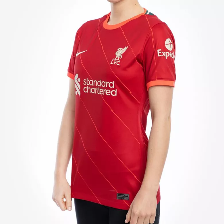 Liverpool Home Soccer Jersey 2021/22 Women - gogoalshop