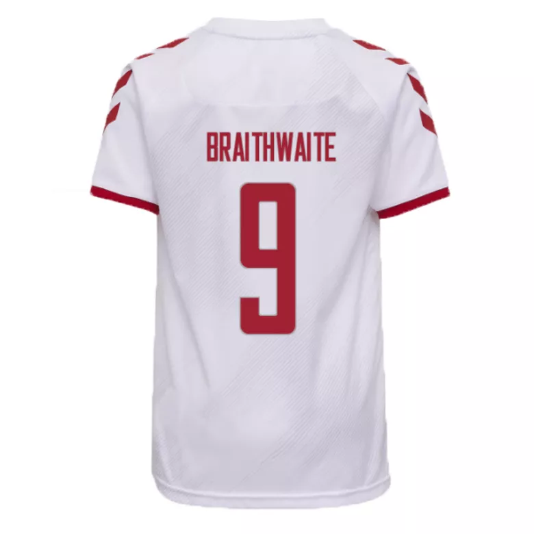 BRAITHWAITE #9 Denmark Away Soccer Jersey 2021 - gogoalshop