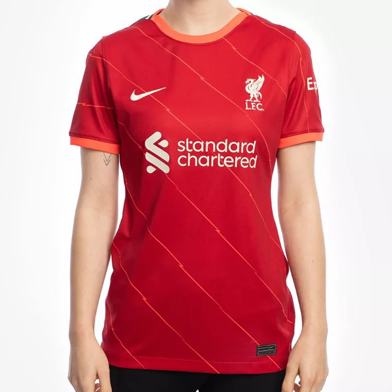 Liverpool Home Soccer Jersey 2021/22 Women - gogoalshop