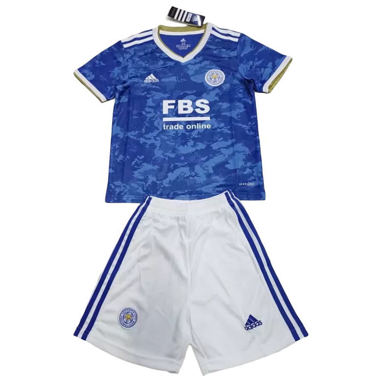 Leicester City Home Kids Soccer Jerseys Kit 2021/22 - gogoalshop