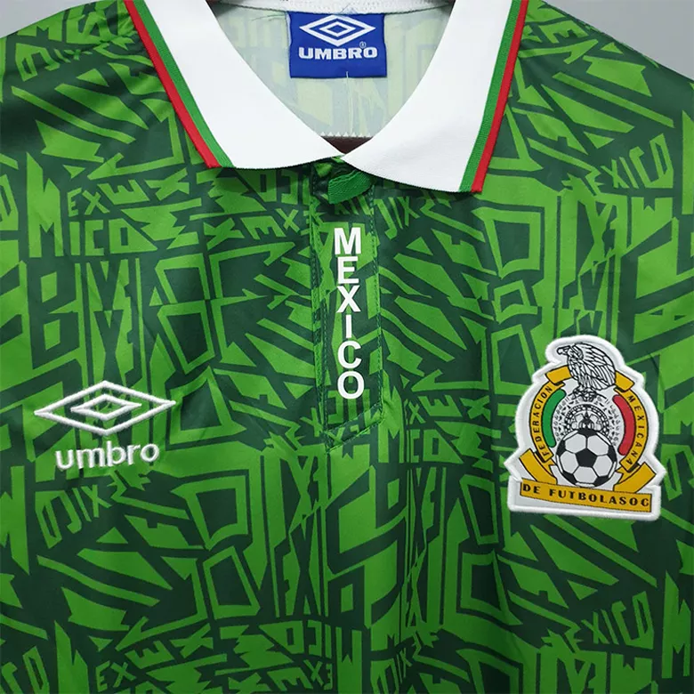 Vintage Soccer Jersey Mexico Home 1994 - gogoalshop