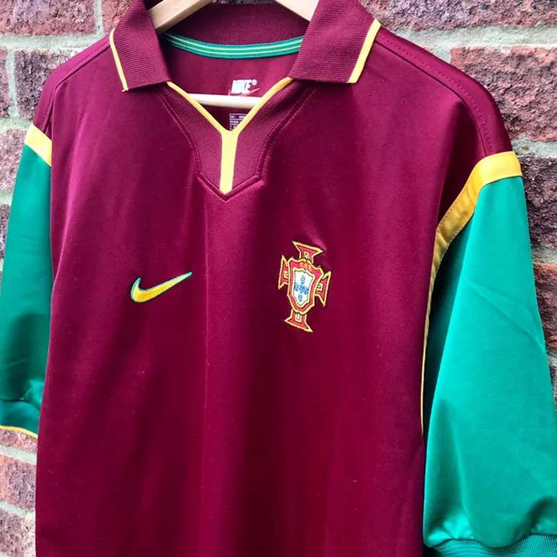 Vintage Soccer Jersey Portugal Home 1999 - gogoalshop