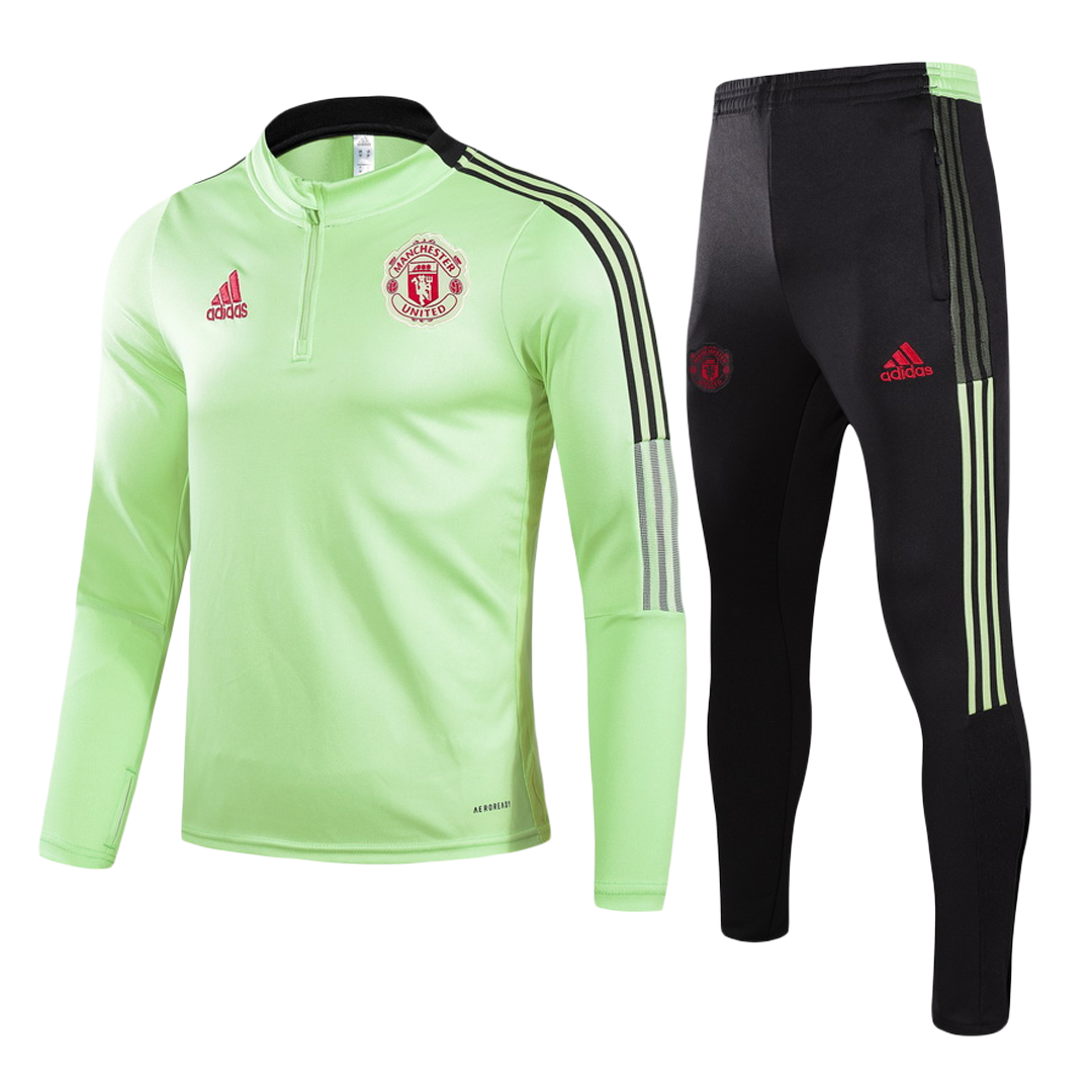 Manchester United Tracksuit 2021/22 By Adidas Kids