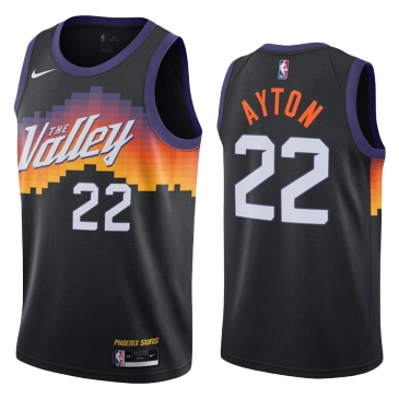Swingman DeAndre Ayton #22 Phoenix Suns NBA Jersey 2021 By Nike