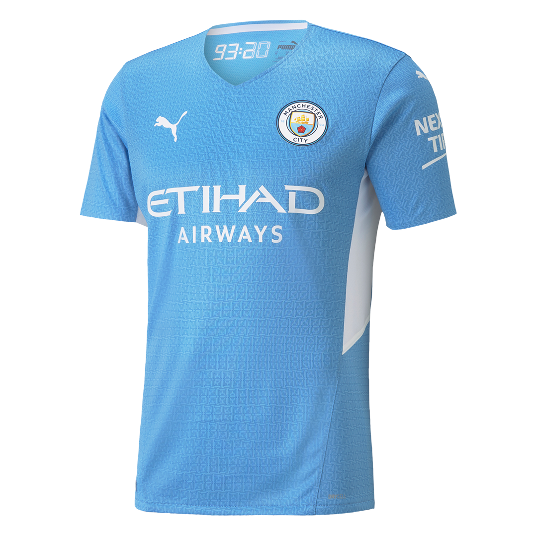 Manchester City Home Authentic Soccer Jersey 2021/22 | Gogoalshop