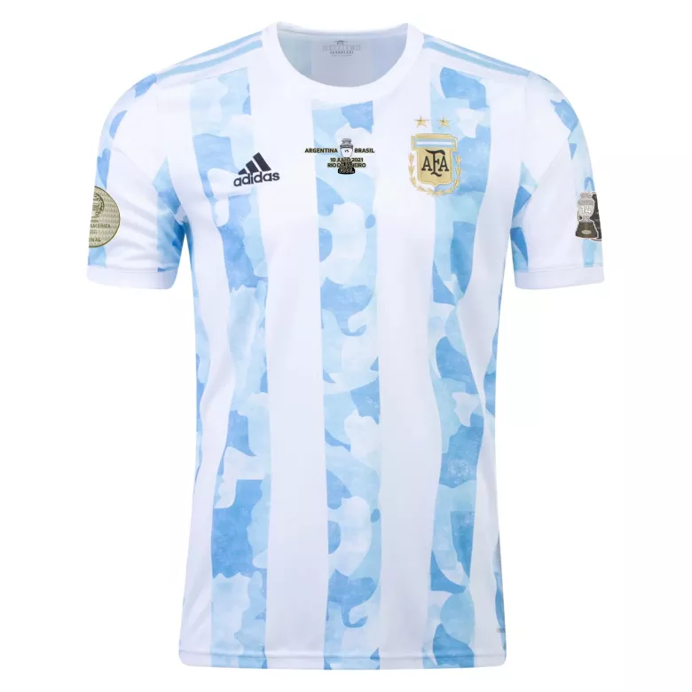 Argentina Home Authentic Soccer Jersey 2021 - gogoalshop
