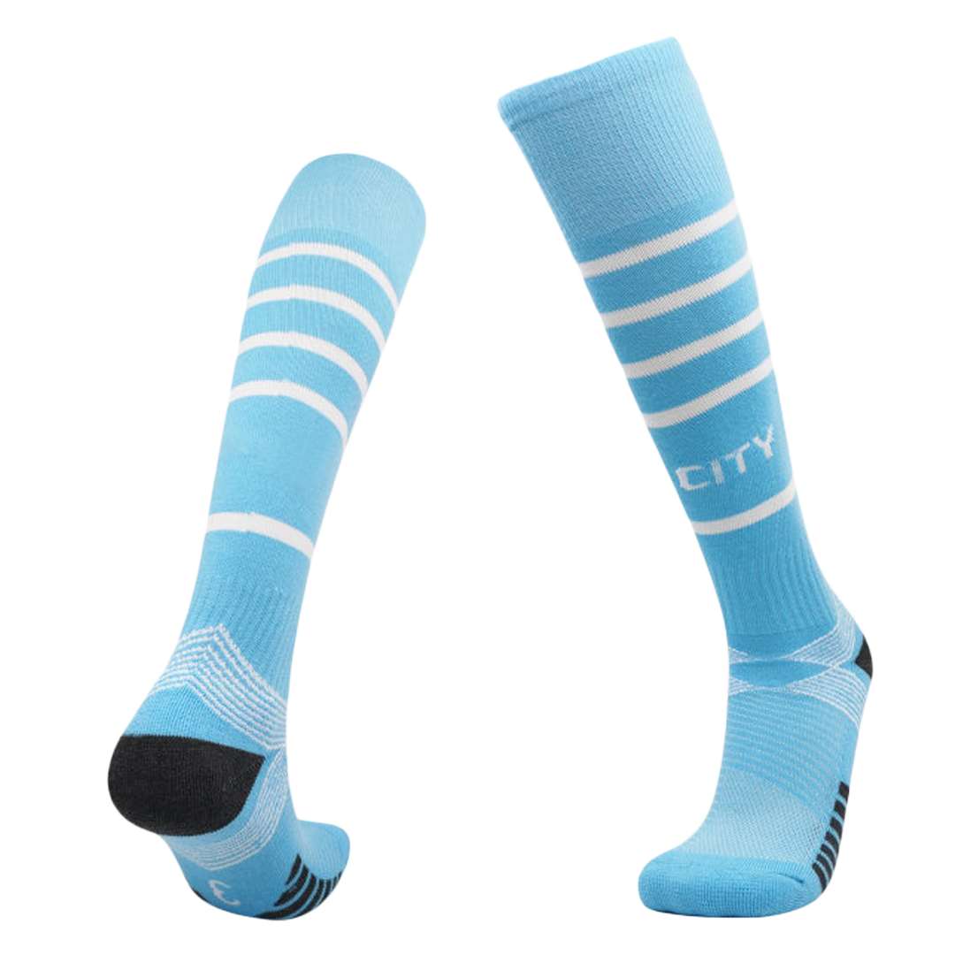 Manchester City Home Socks 2021/22 Puma Kids