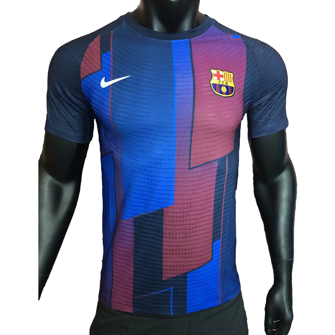 barcelona pre match shirt 2021
