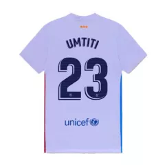 Replica UMTITI #23 Barcelona Away Jersey 2021/22 By Nike - gogoalshop