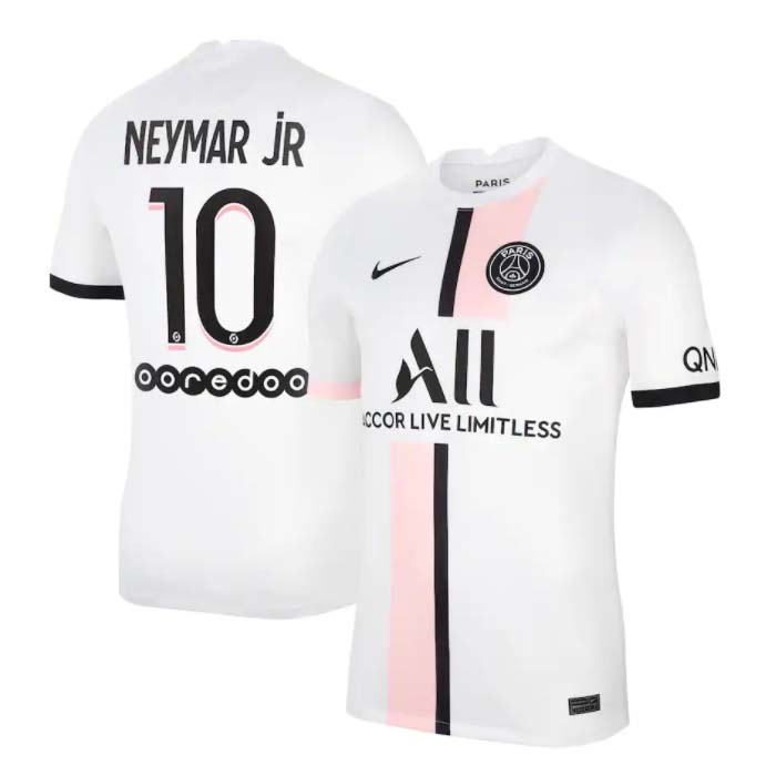 Replica NEYMAR JR 10 PSG Away Jersey 2021/22 By Nike