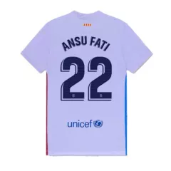 Replica ANSU FATI #22 Barcelona Away Jersey 2021/22 By Nike - gogoalshop
