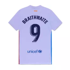 Replica BRAITHWAITE #9 Barcelona Away Jersey 2021/22 By Nike - gogoalshop