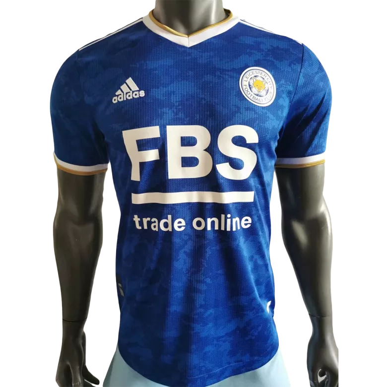 Leicester City Home Authentic Soccer Jersey 2021/22 - gogoalshop