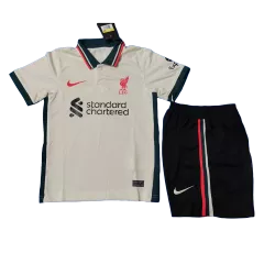 Liverpool Away Kit 2021/22 By Nike Kids - gogoalshop