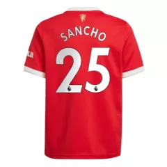 Replica SANCHO #25 Manchester United Home Jersey 2021/22 By Adidas - gogoalshop