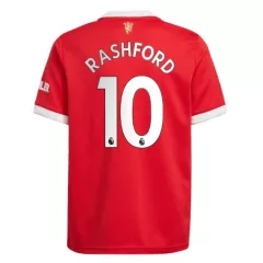 Replica RASHFORD #10 Manchester United Home Jersey 2021/22 By Adidas - gogoalshop