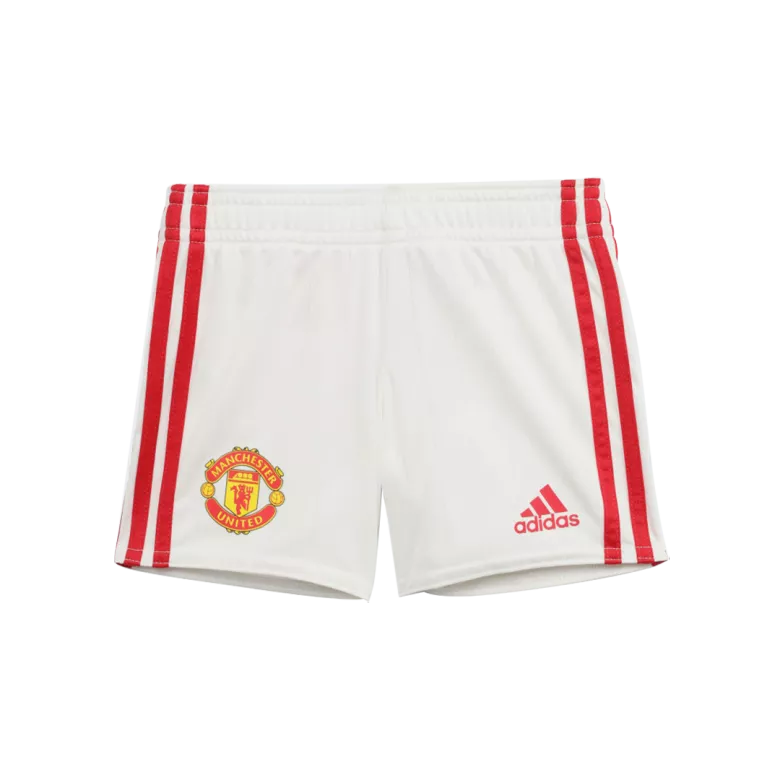 Manchester United Home Kids Soccer Jerseys Kit 2021/22 - gogoalshop