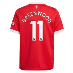 Replica GREENWOOD #11 Manchester United Home Jersey 2021/22 By Adidas - gogoalshop