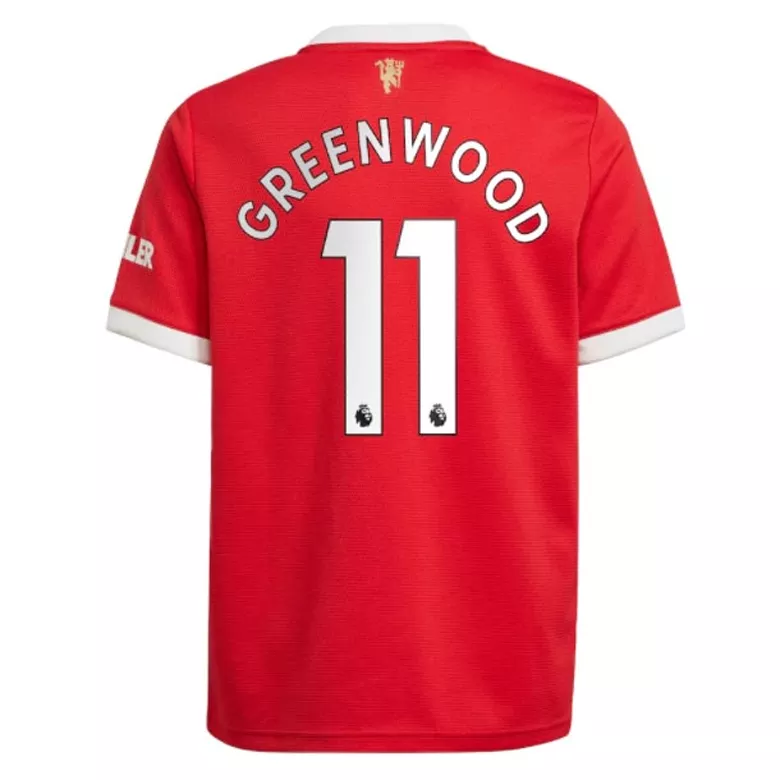 GREENWOOD #11 Manchester United Home Soccer Jersey 2021/22 - gogoalshop