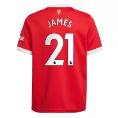 Replica JAMES #21 Manchester United Home Jersey 2021/22 By Adidas - gogoalshop