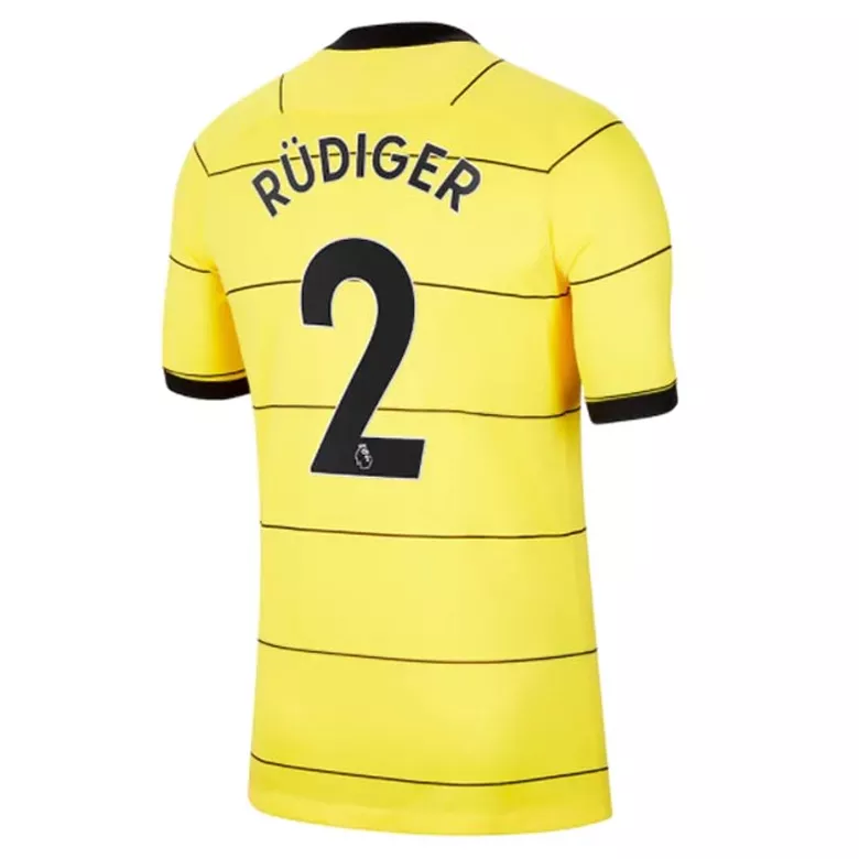 RÜDIGER #2 Chelsea Away Soccer Jersey 2021/22 - gogoalshop
