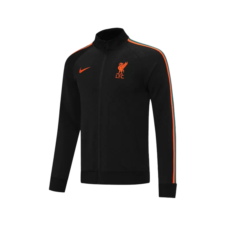 Liverpool Track Jacket 2021/22 - Black - gogoalshop