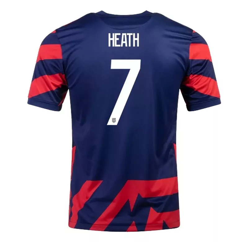HEATH #7 USA Away Soccer Jersey 2021/22 - gogoalshop
