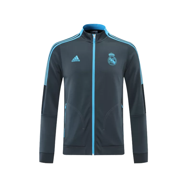 Real Madrid Track Jacket 2021/22 - Gray - gogoalshop