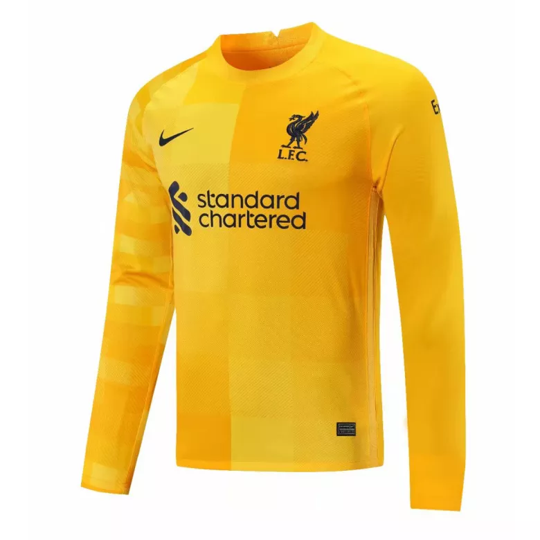 Liverpool Goalkeeper Long Sleeve Jerseys Kit 2021/22 - gogoalshop