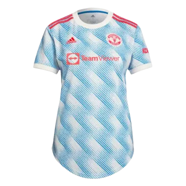 Replica Manchester United Away Jersey 2021/22 By Adidas Women - gogoalshop