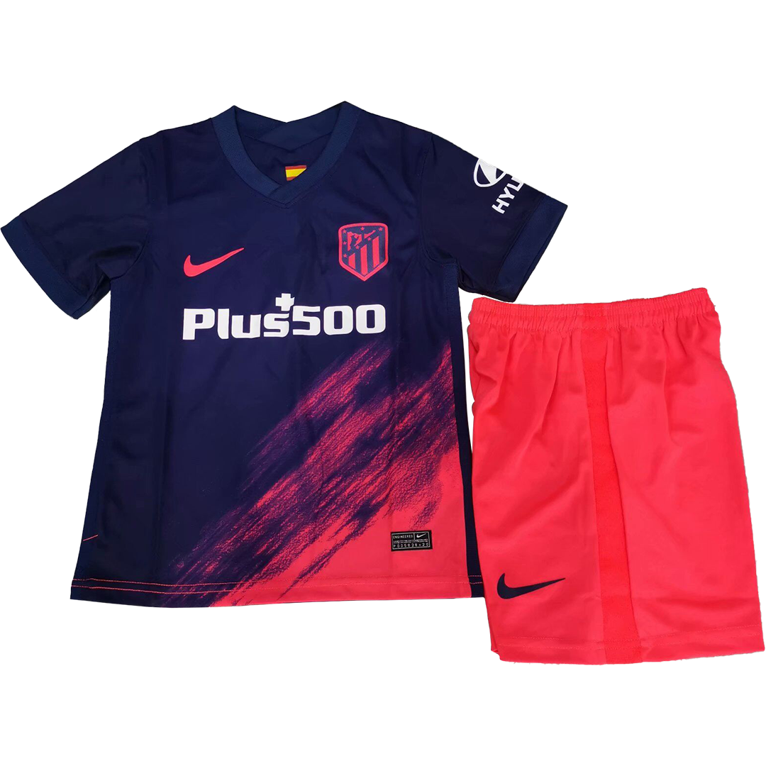 Kit Liverpool Kit Dls 2020 Atletico Madrid Away Kids Soccer