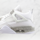 Sneakers By Nike Air Jordan 4 Retro White Oreo