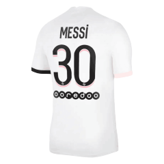 Replica Messi #30 PSG Away Jersey 2021/22 By Nike