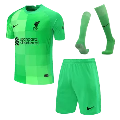 Liverpool Goalkeeper Full Kit 2021/22 By Nike - gogoalshop