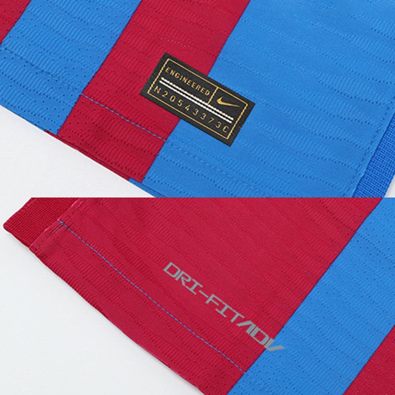 Barcelona Home Authentic Soccer Jersey 2021 22 Gogoalshop