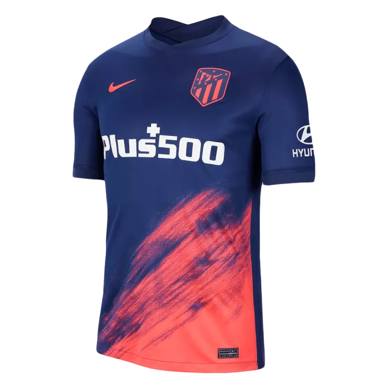 Antoine Griezmann #8 Atletico Madrid Away Soccer Jersey 2021/22 - gogoalshop