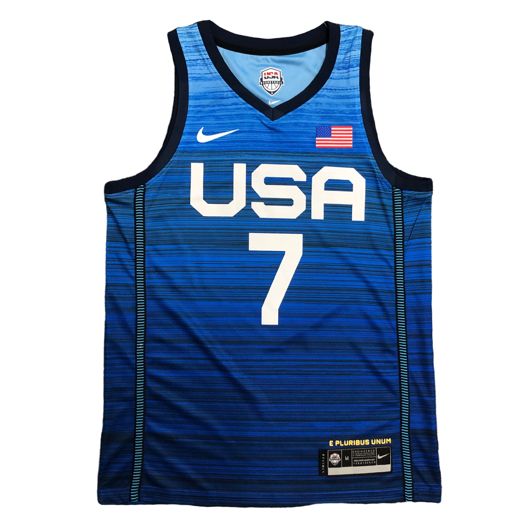 Swingman Kevin Durant 7 U S Men s Basketball Jersey 2021 Tokyo Summer Swingman Kevin Durant 7 U S Men s Basketball Jersey 2021 Tokyo Summer