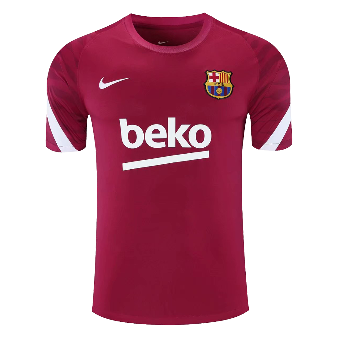 barca pre match jersey