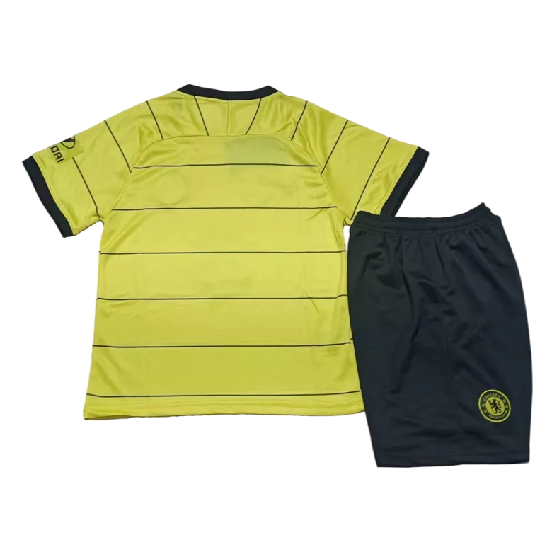 Chelsea Away Kids Soccer Jerseys Kit 2021/22 - gogoalshop