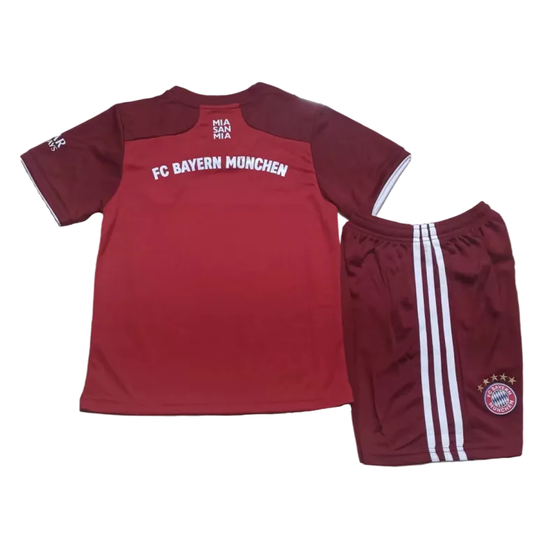 Bayern Munich Home Kids Soccer Jerseys Kit 2021/22 - gogoalshop