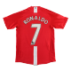 Retro RONALDO #7 Manchester United Home Jersey 2007/08 By Nike