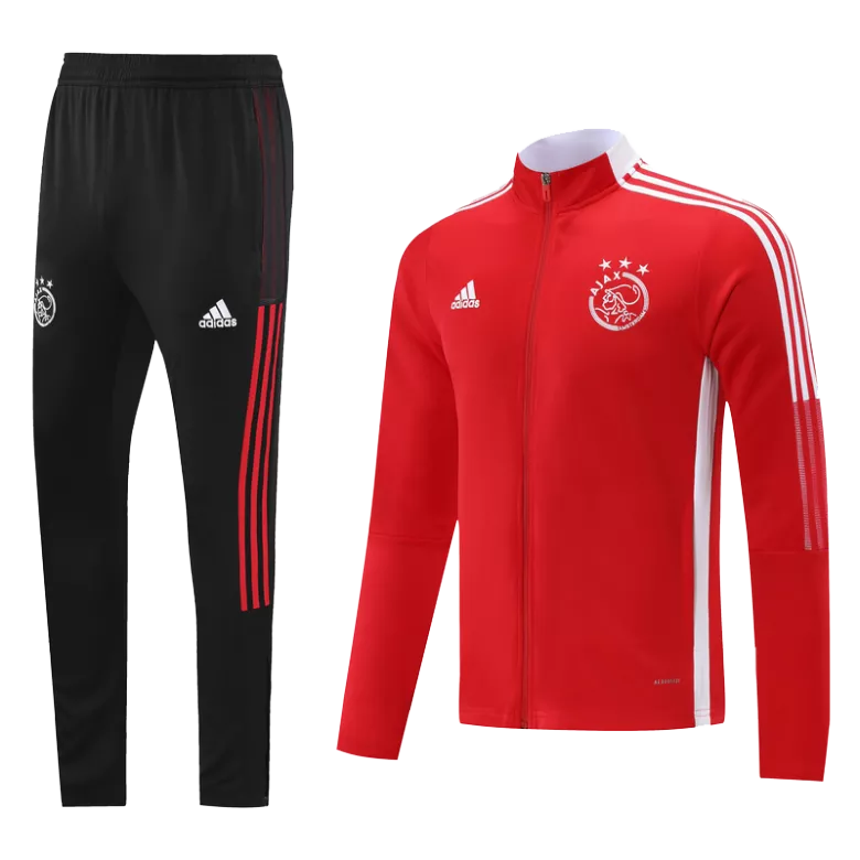 Ajax Jacket Tracksuit 2021/22 Red - gogoalshop